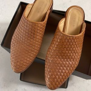 Nisolo Ama Braided Leather Mule